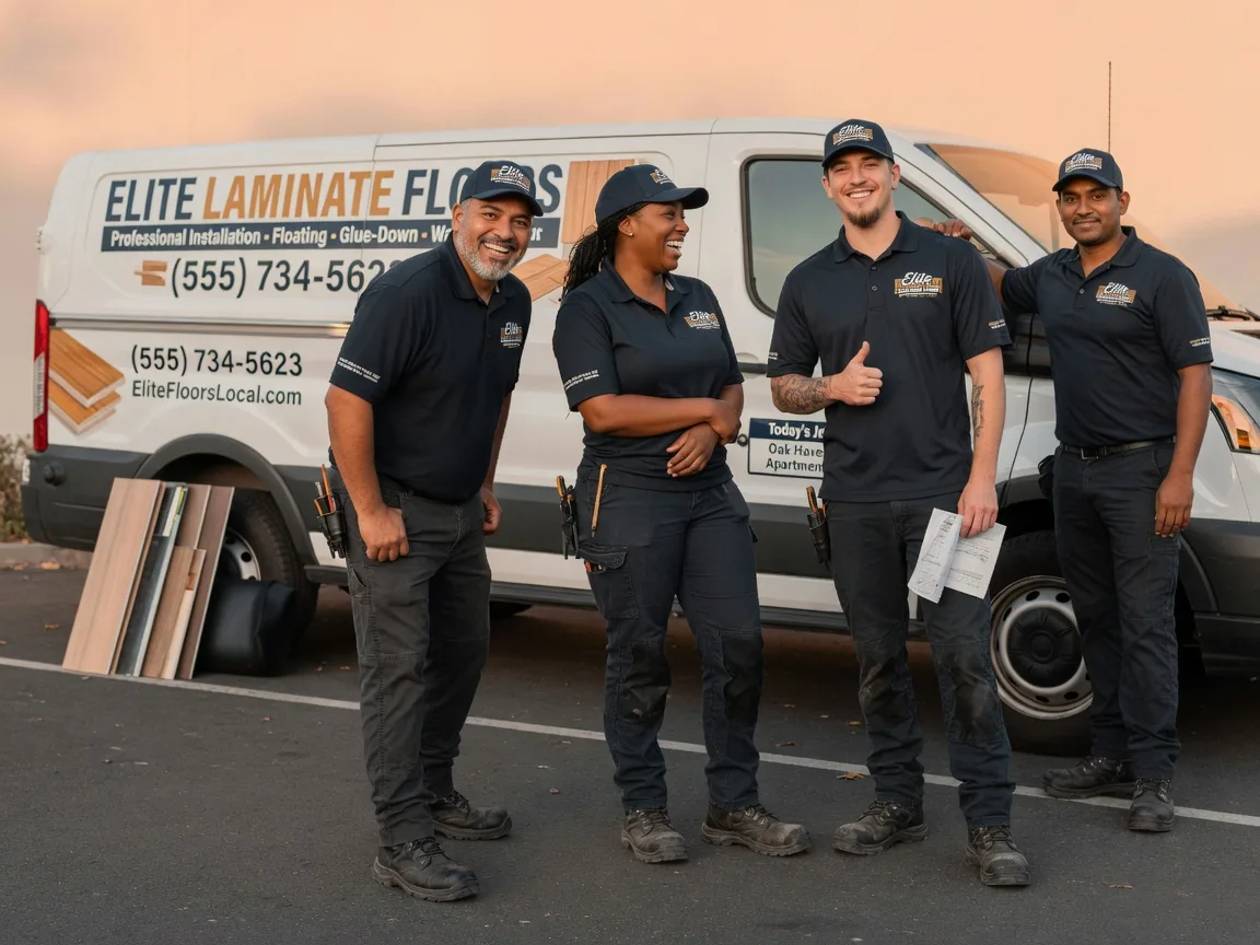 Laminate flooring installation company in Bedias, TX